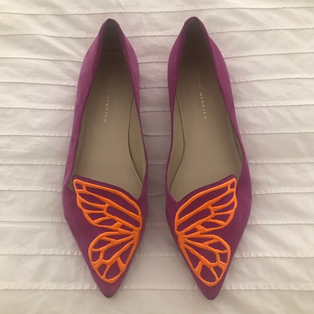 Sophia Webster Bibi Butterfly Flats